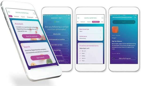 digital nutrition app